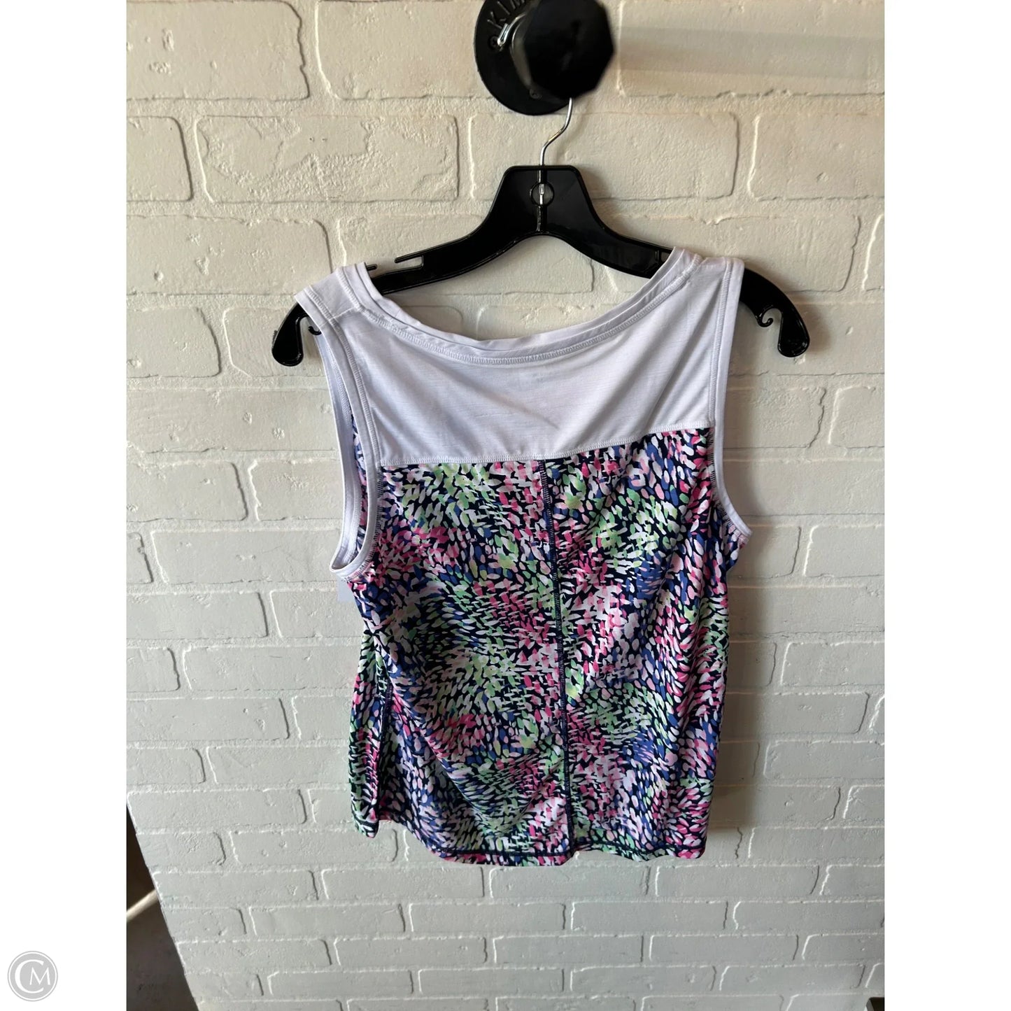 Athletic Tank Top By Talbots In Pink & Purple, Size: M