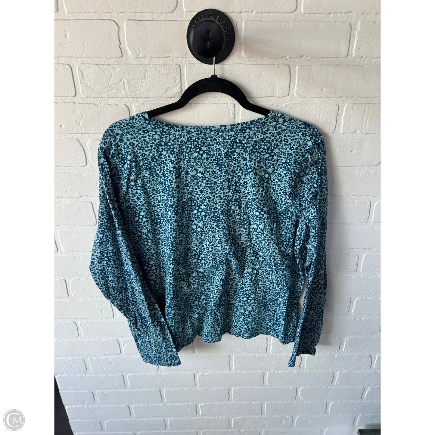 Top Long Sleeve By Sonoma In Blue, Size: Xl