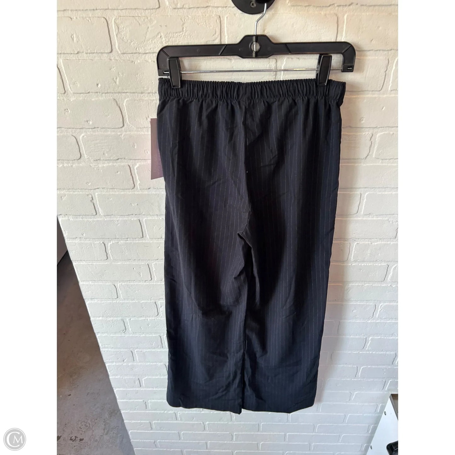 Pants Wide Leg By Stradivarius In Blue, Size: 4