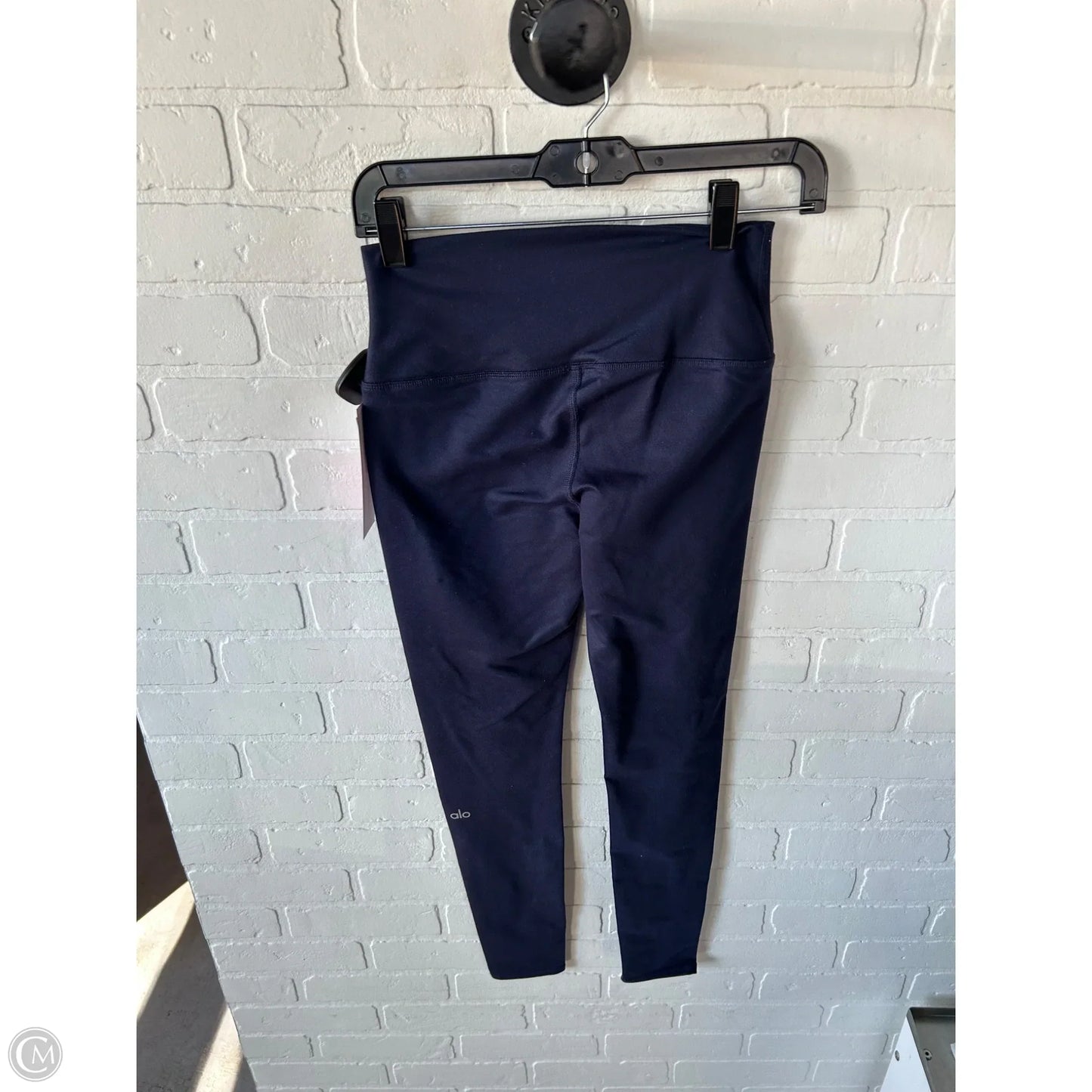 Athletic Leggings By Alo In Blue, Size: 4