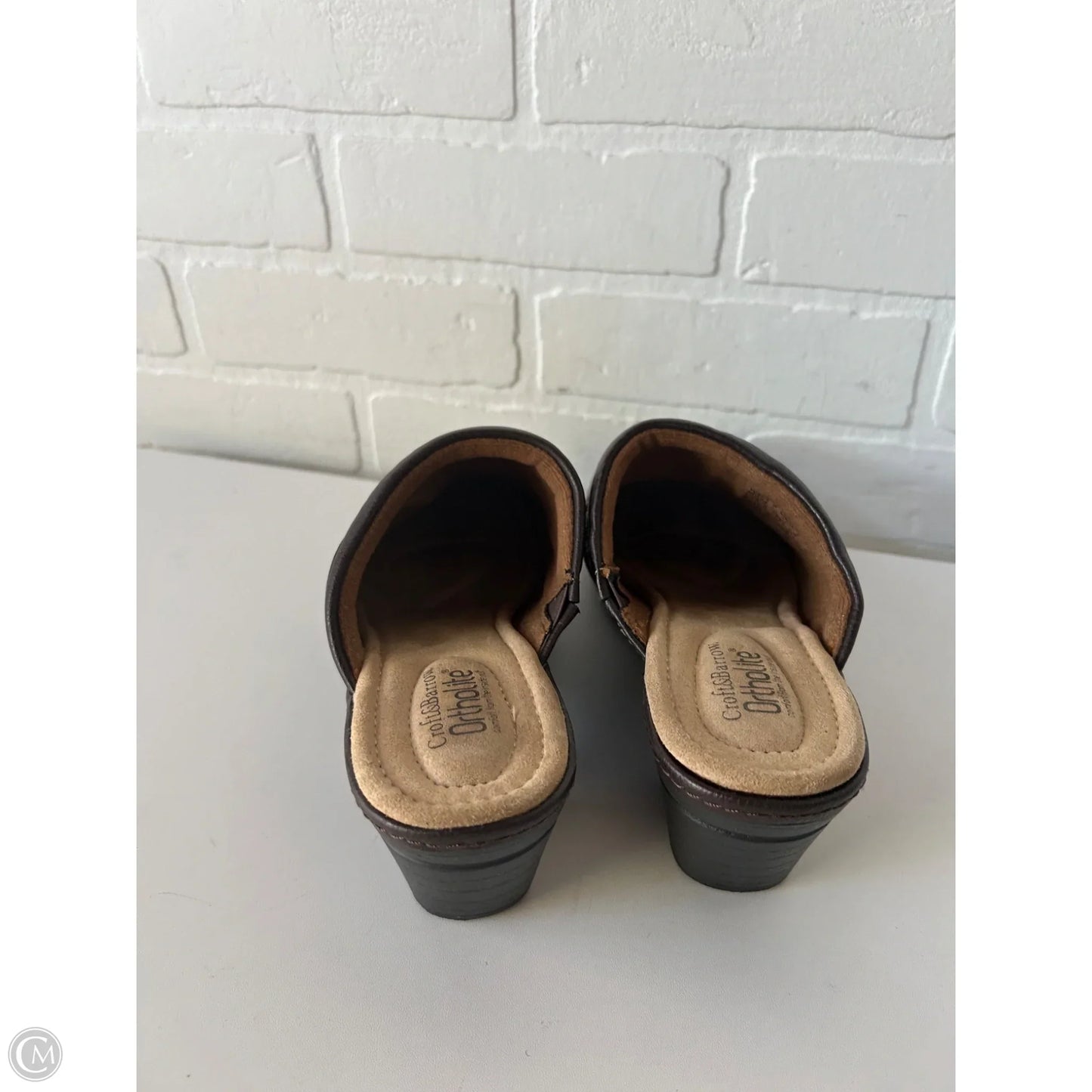 Shoes Heels Block By Croft And Barrow In Brown, Size: 8