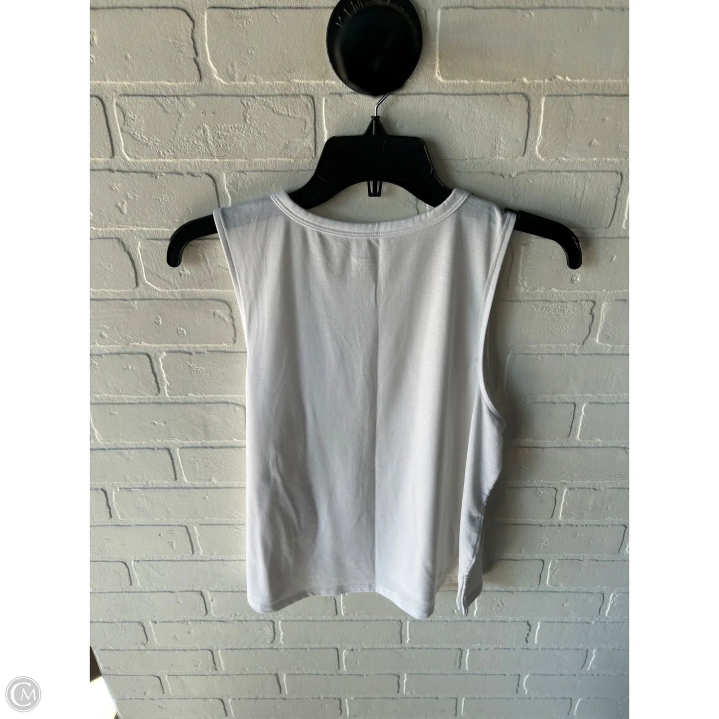 Athletic Tank Top By Old Navy In White, Size: M