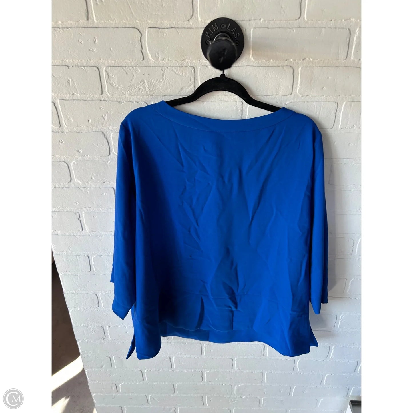 Top Long Sleeve By Clothes Mentor In Blue, Size: L