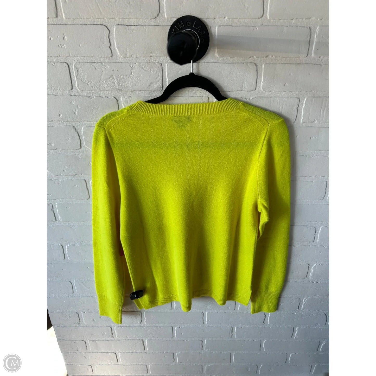 Sweater Cashmere By J. Crew In Yellow, Size: M