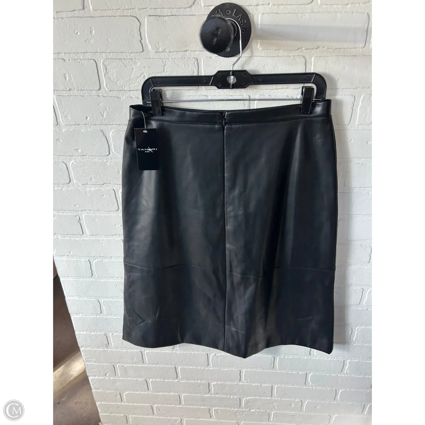 Skirt Midi By Tahari By Arthur Levine In Black, Size: 10