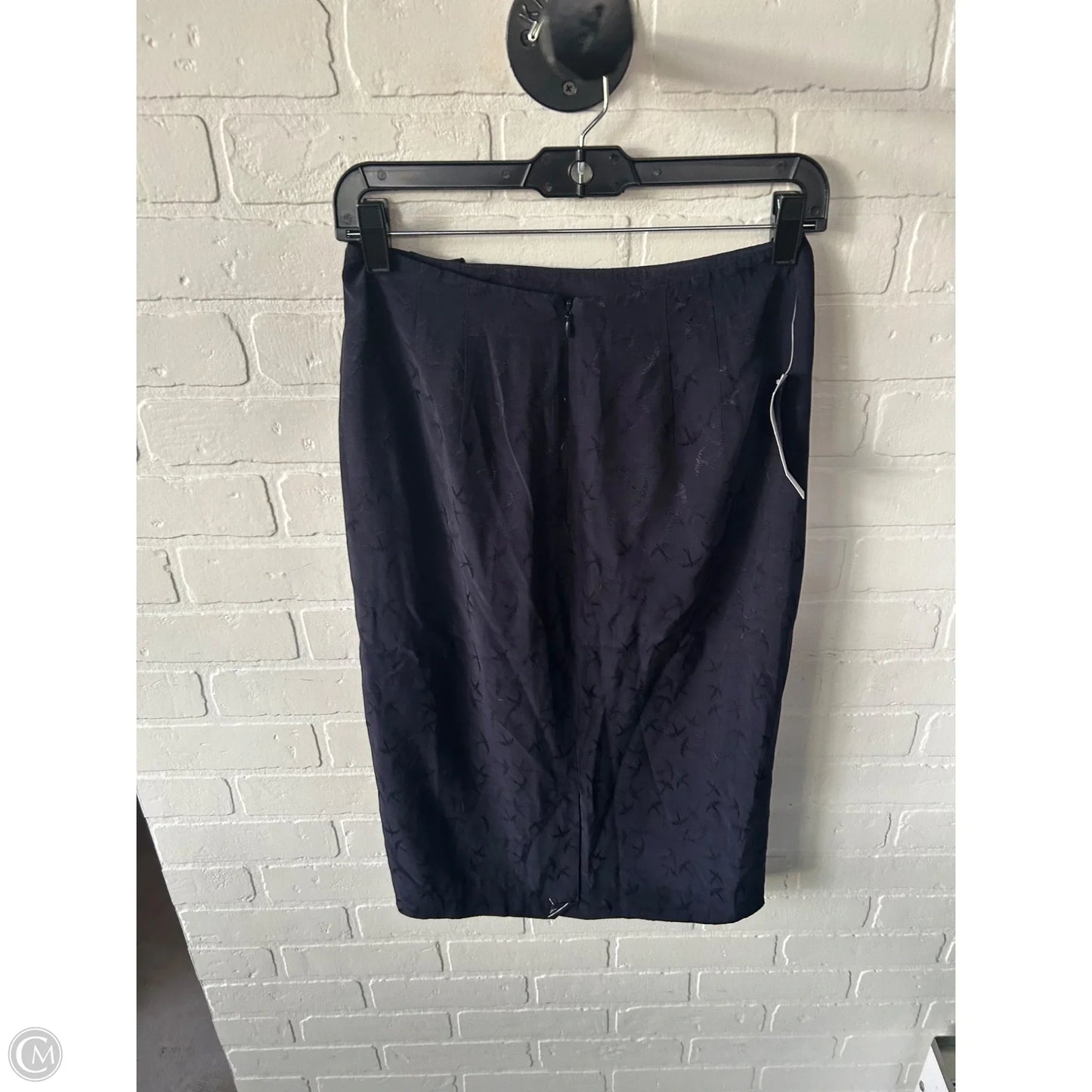 Skirt Midi By Ann Taylor In Blue, Size: 0