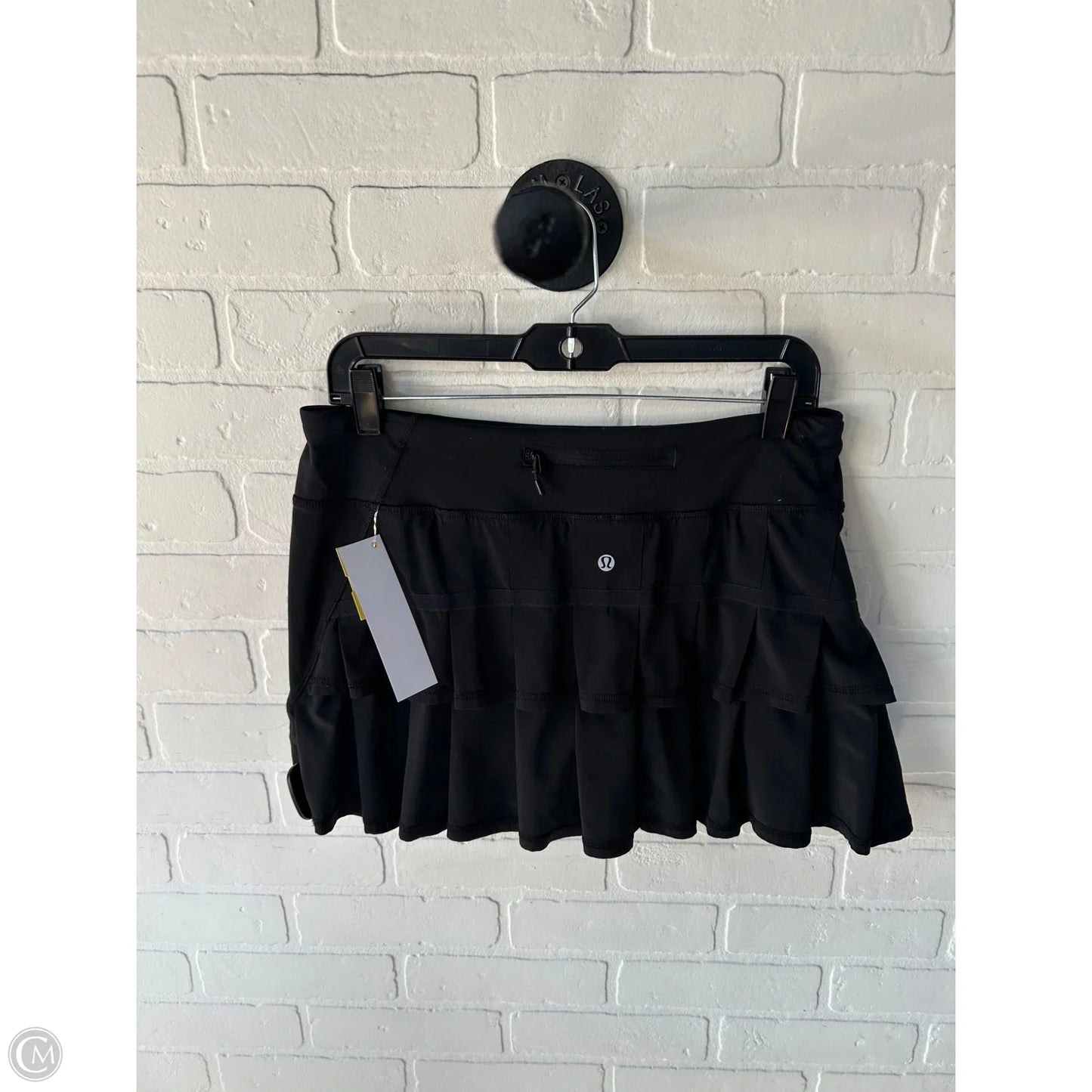 Athletic Skort By Lululemon In Black, Size: 8