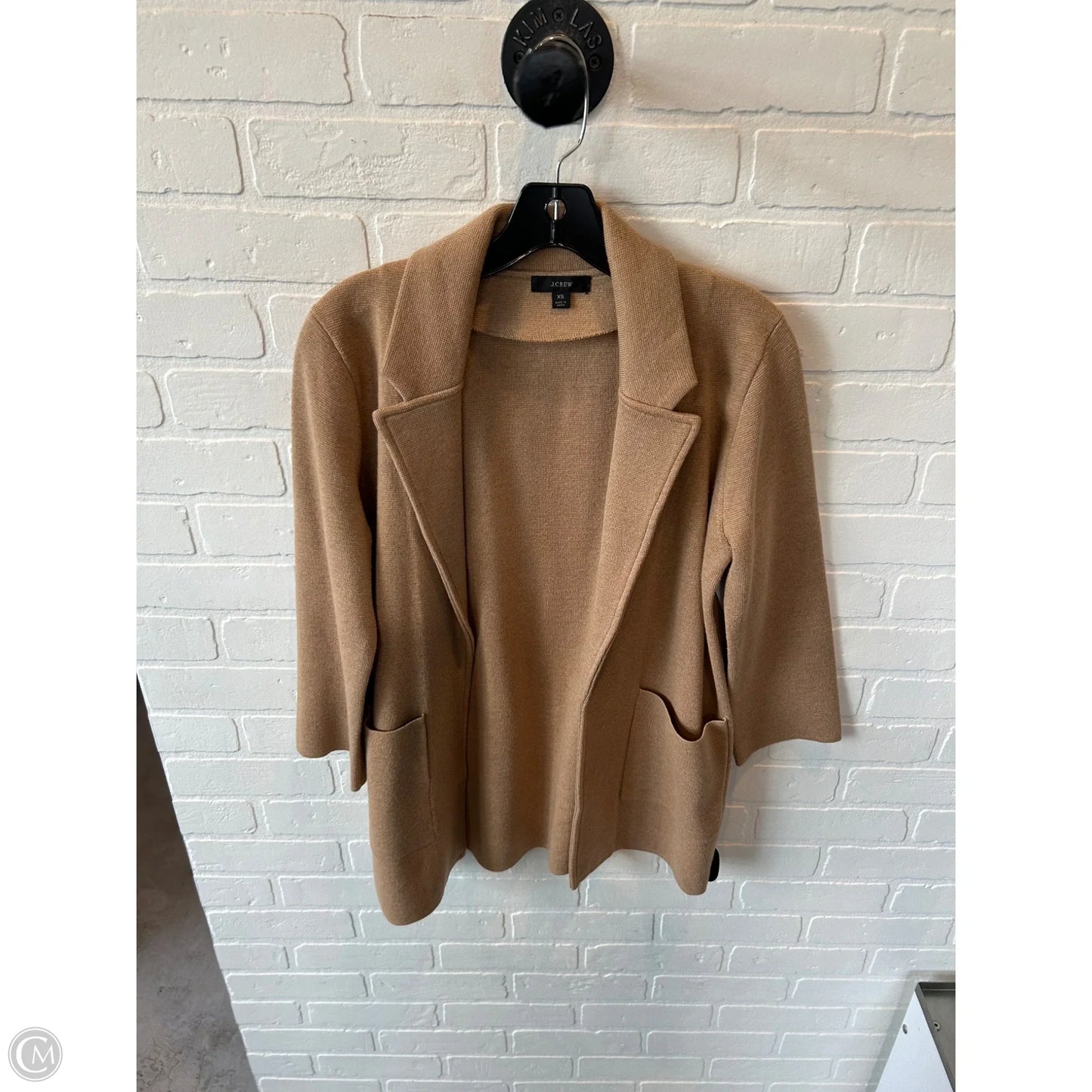 Blazer By J. Crew In Tan, Size: Xs
