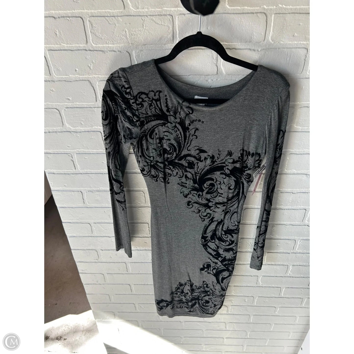 Dress Casual Short By Cache In Black & Grey, Size: S