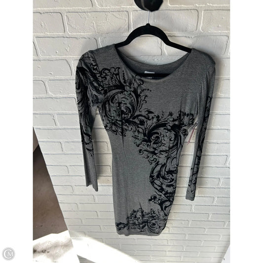 Dress Casual Short By Cache In Black & Grey, Size: S