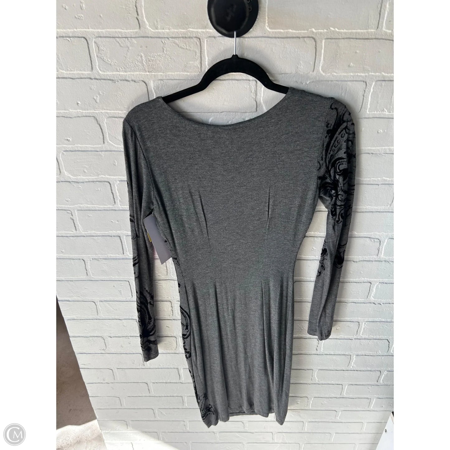 Dress Casual Short By Cache In Black & Grey, Size: S