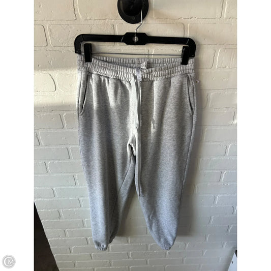 Athletic Pants By Fabletics In Grey, Size: 8