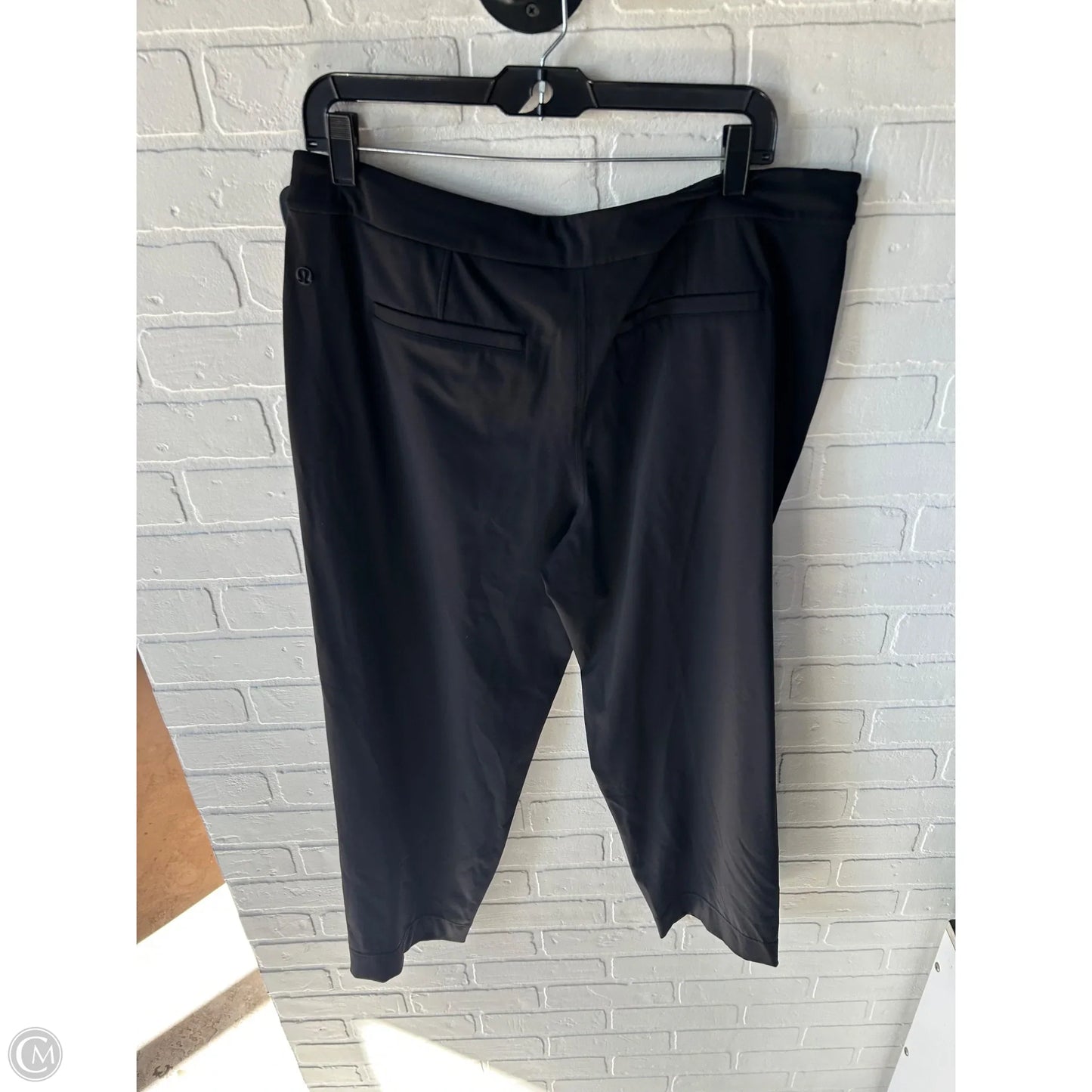 Athletic Pants By Lululemon In Black, Size: 16
