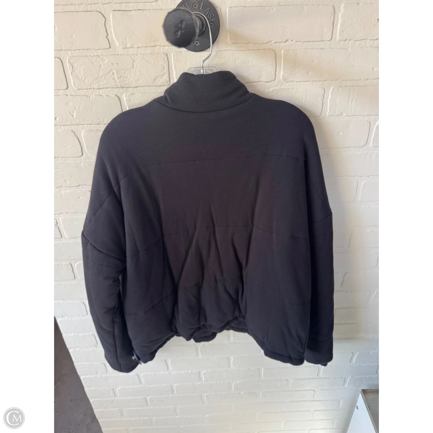 Jacket Puffer & Quilted By Any Body In Black, Size: M