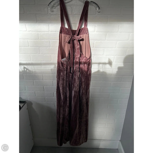 Overalls By Natural Life In Pink, Size: L