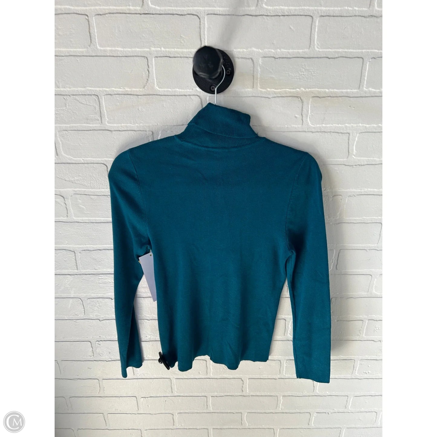 Sweater By Chicos In Green, Size: M