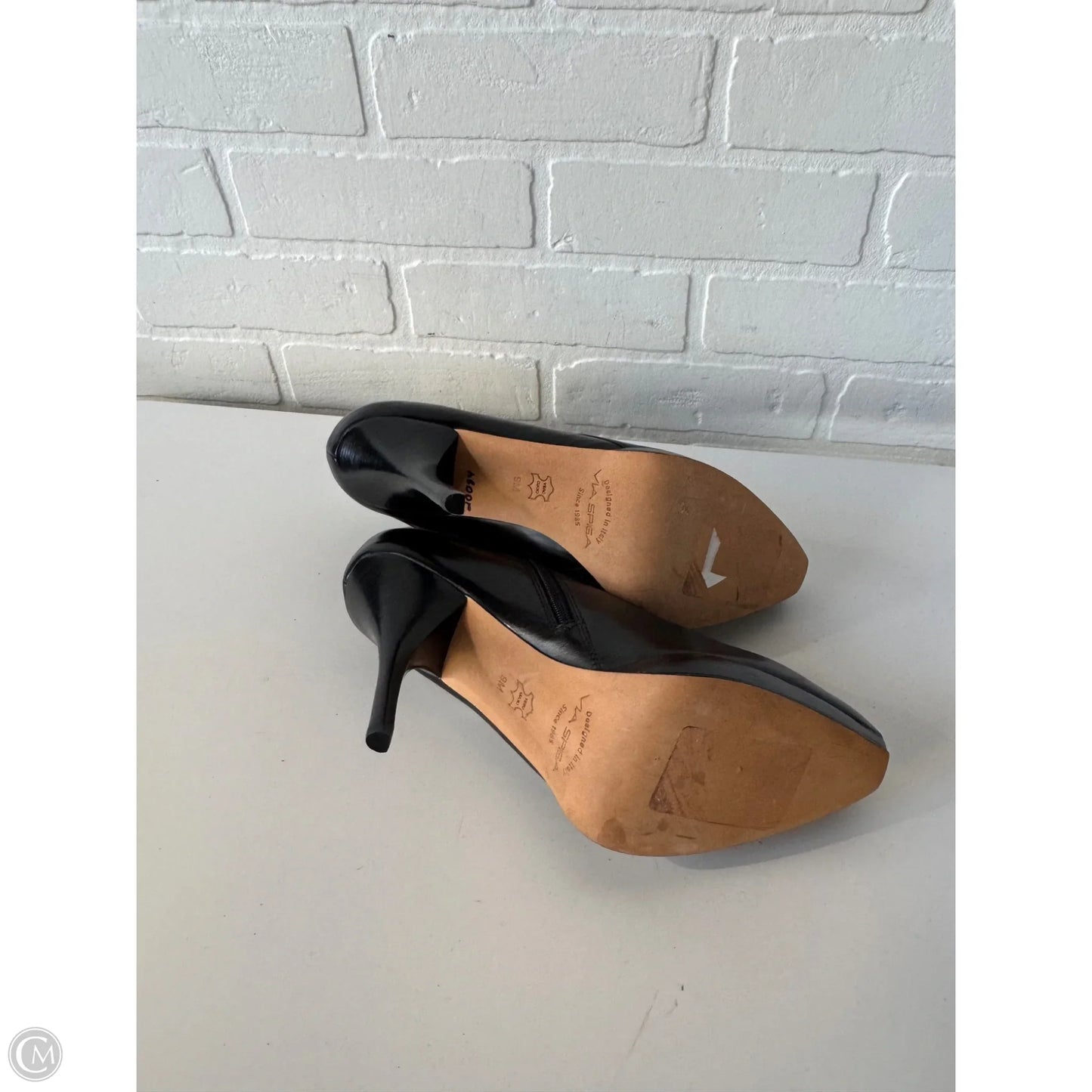 Shoes Heels Block By Via Spiga In Black, Size: 9