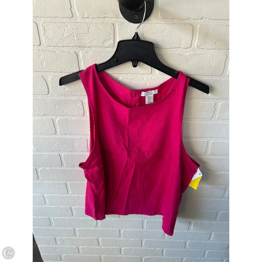 Top Sleeveless By H For Halston In Pink, Size: Xl