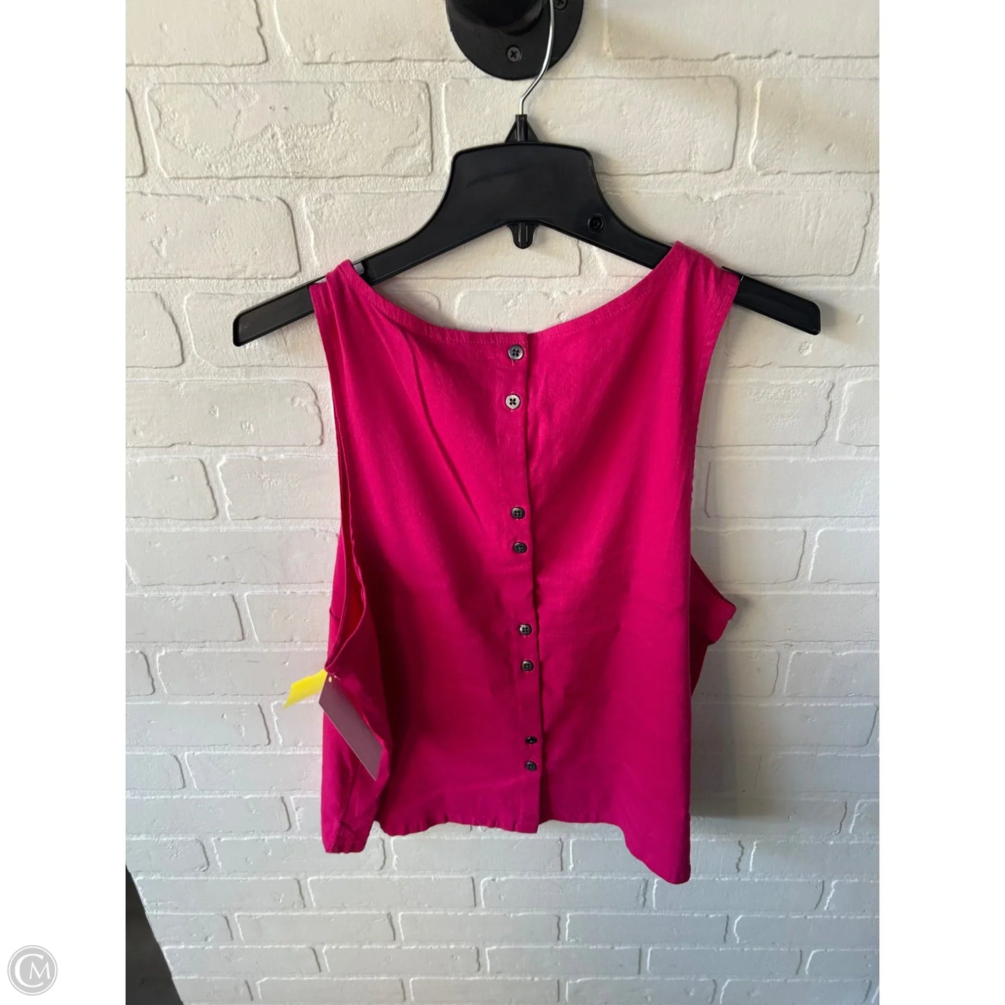 Top Sleeveless By H For Halston In Pink, Size: Xl