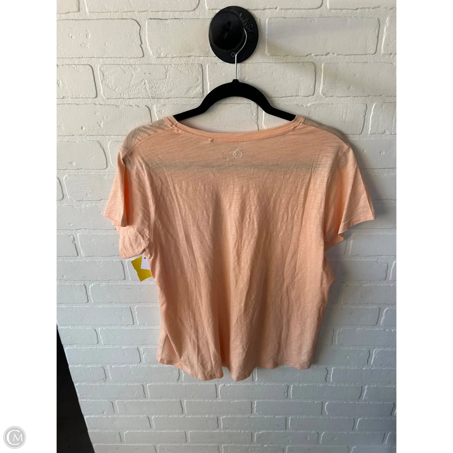 Top Short Sleeve Basic By Cmc In Orange, Size: Xl