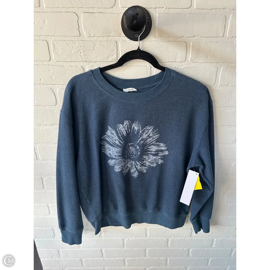 Sweatshirt Crewneck By Maurices In Blue, Size: L