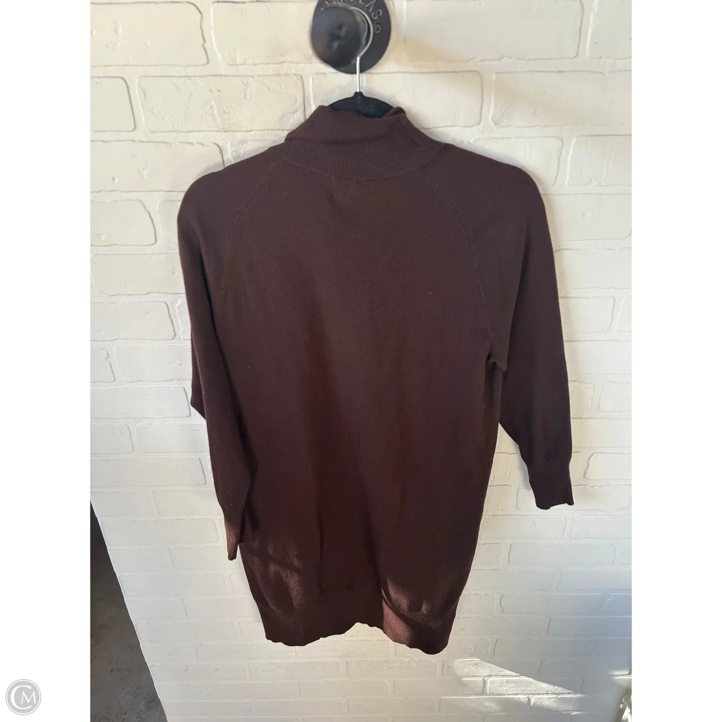 Sweater Cardigan By A New Day In Brown, Size: S