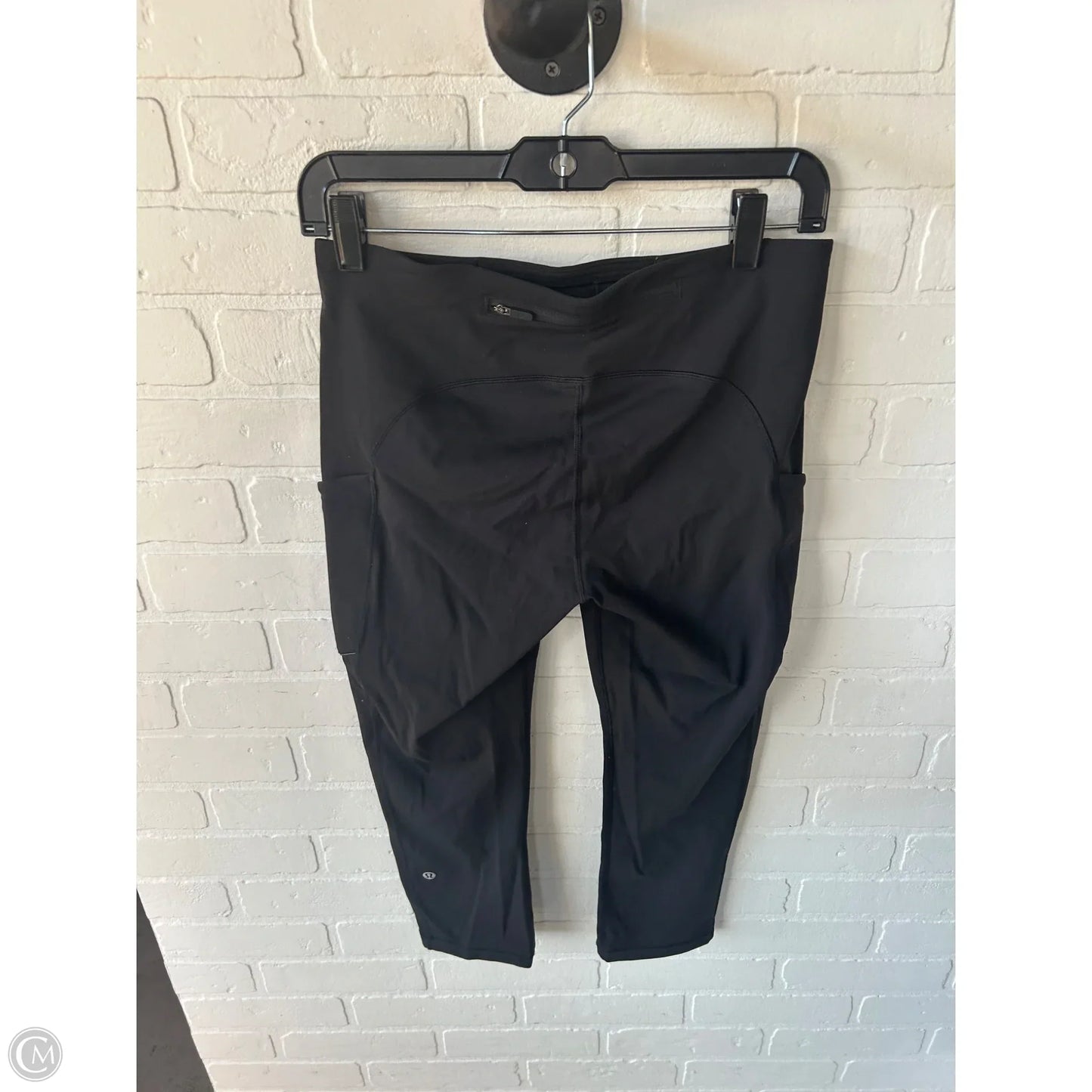 Athletic Leggings Capris By Lululemon In Black, Size: 8