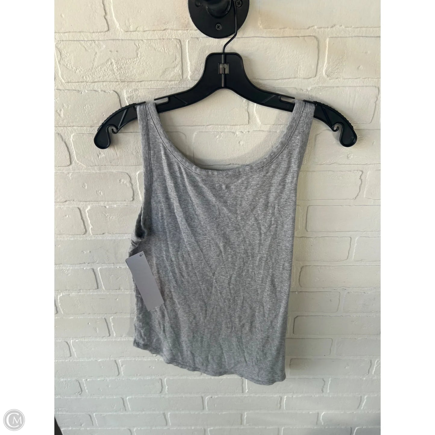 Top Sleeveless Basic By Loft In Grey, Size: L