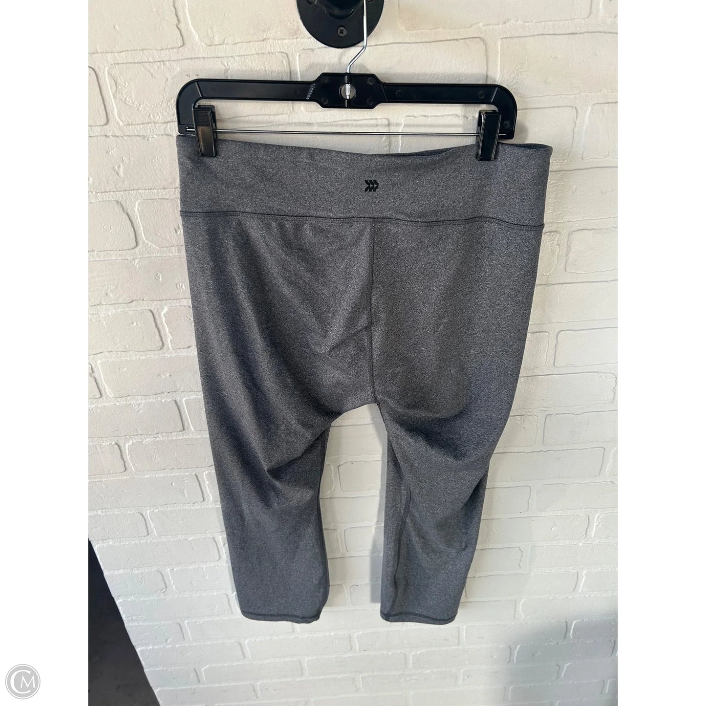 Athletic Capris By All In Motion In Grey, Size: 12
