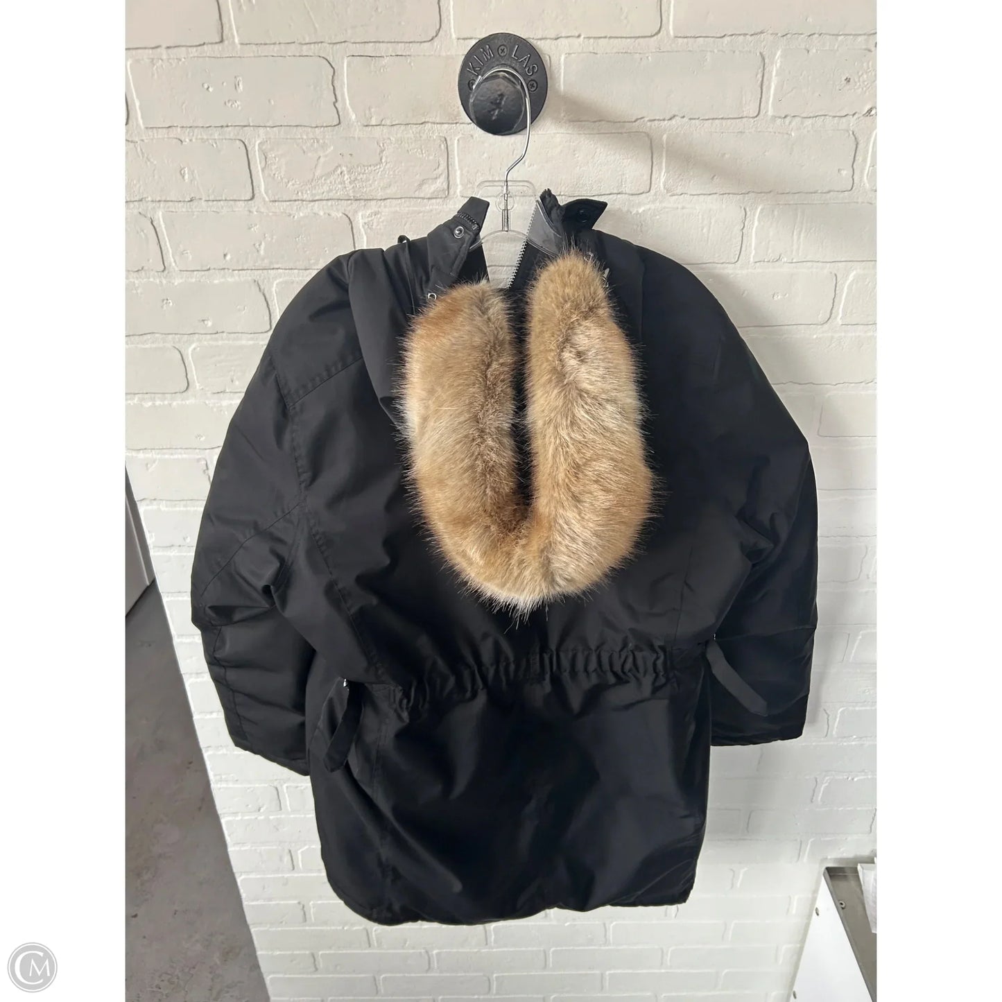 Coat Parka By Michael By Michael Kors In Black, Size: Xl