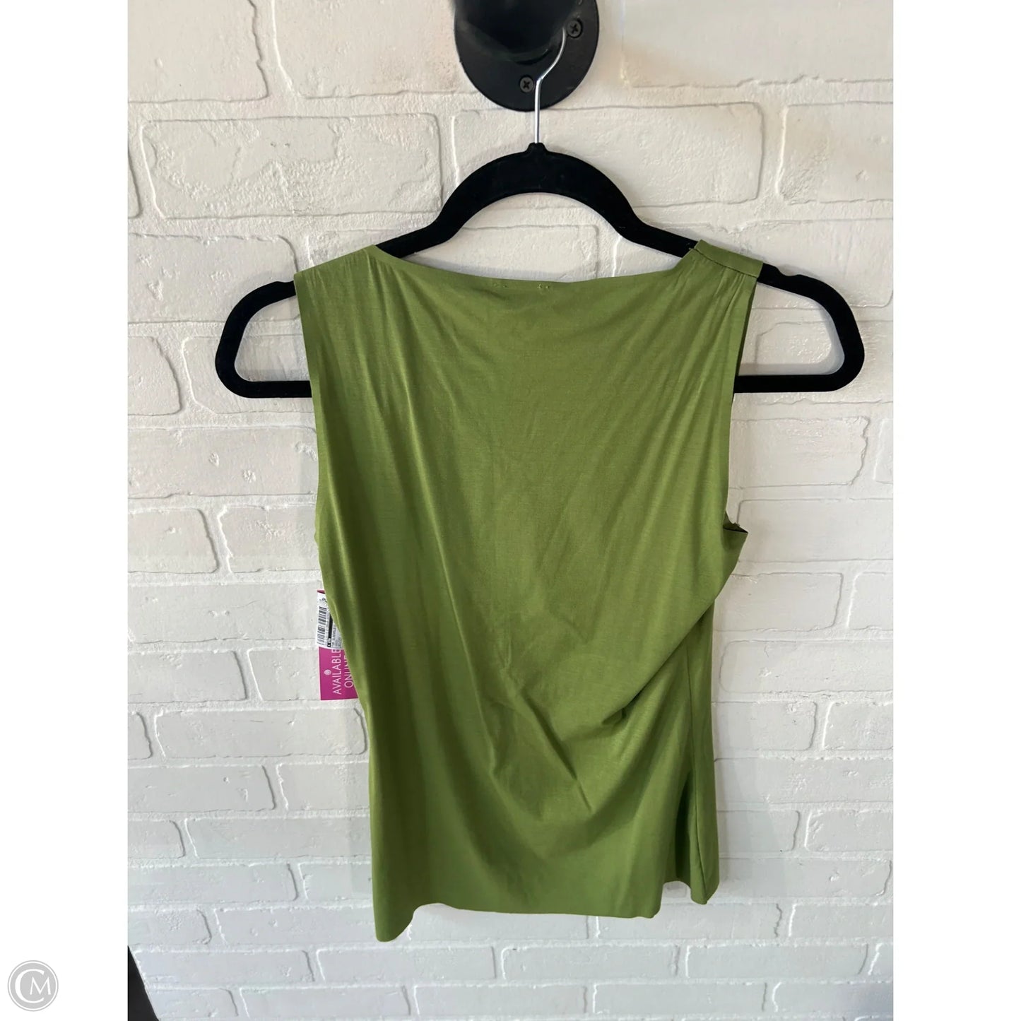 Top Sleeveless Basic By Cma In Green, Size: M