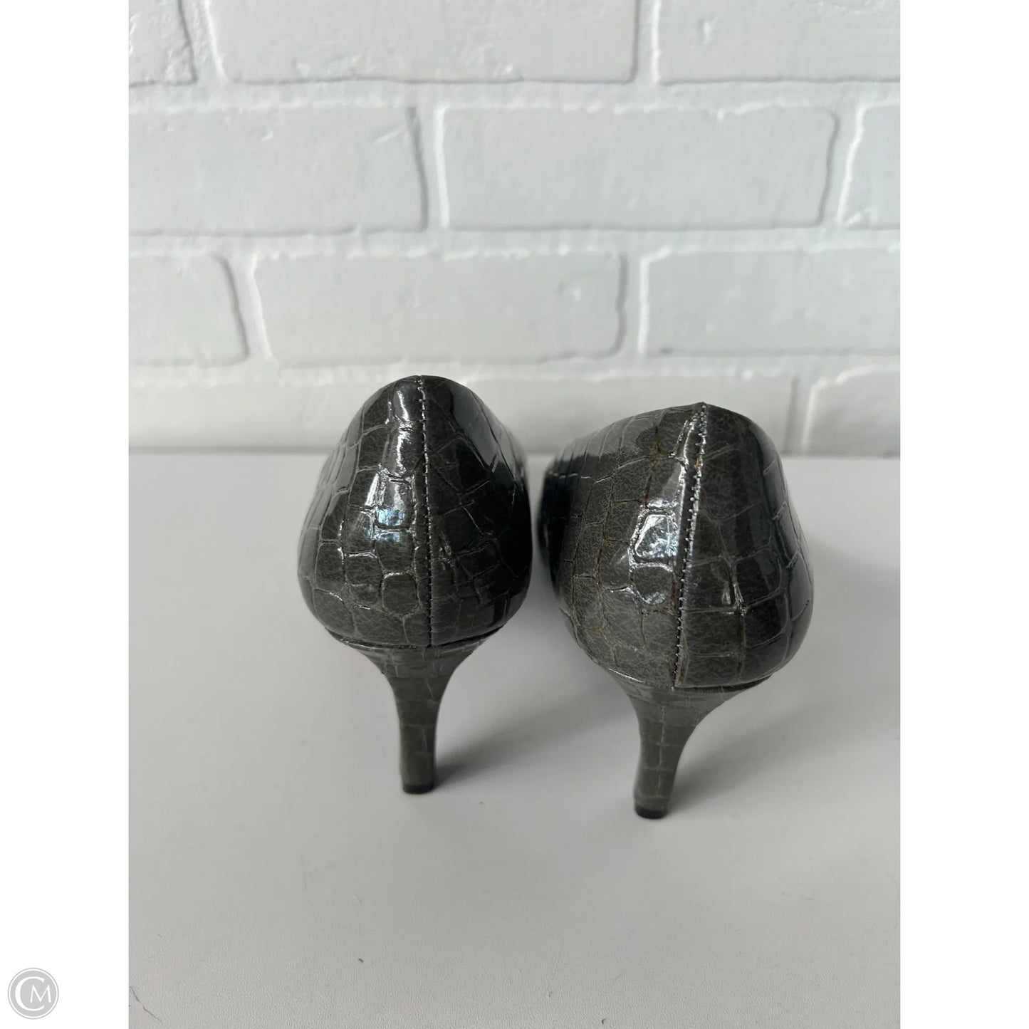 Shoes Heels Stiletto By Comfort Plus In Grey, Size: 7