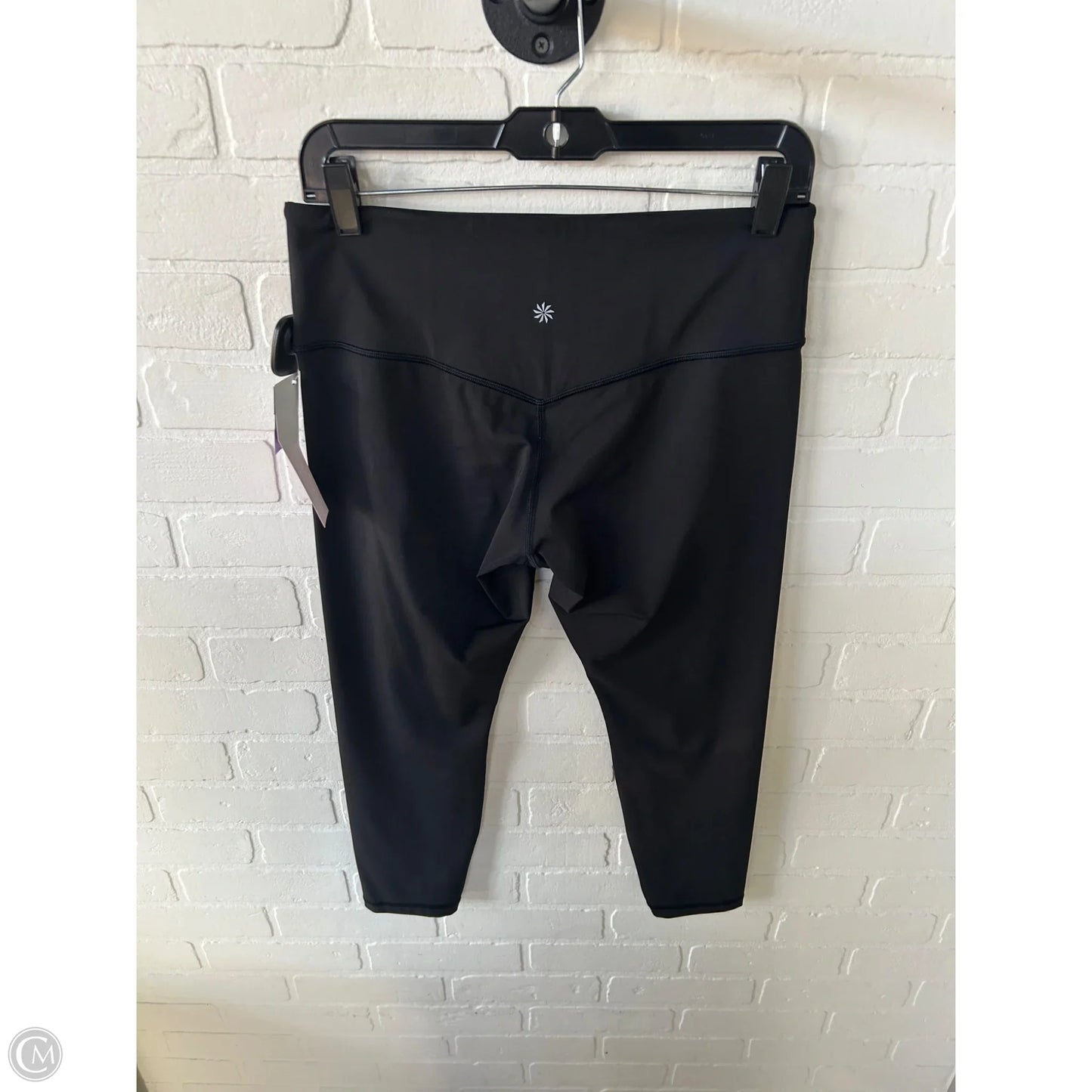 Athletic Leggings By Athleta In Black, Size: 12