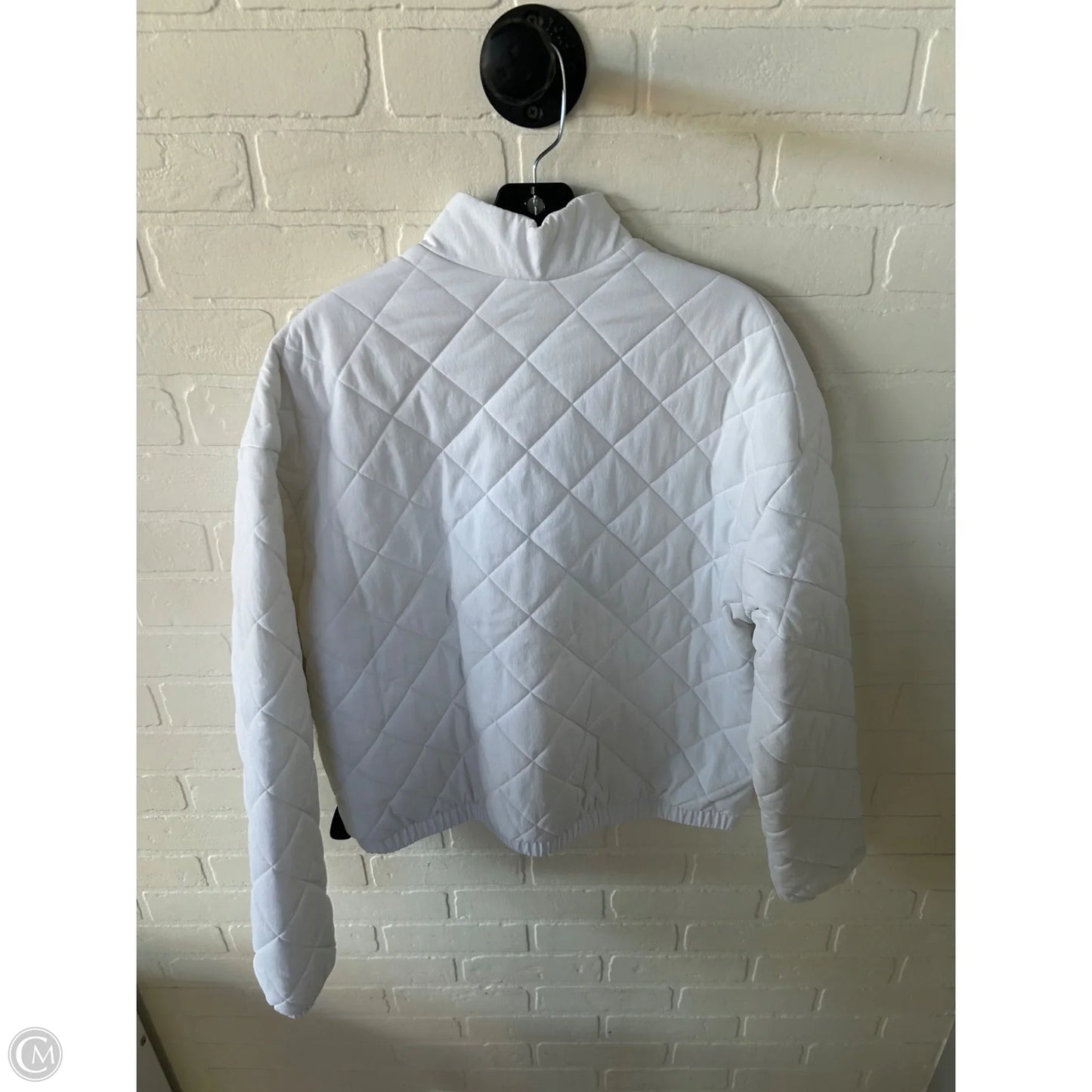 Jacket Puffer & Quilted By Adidas In White, Size: L