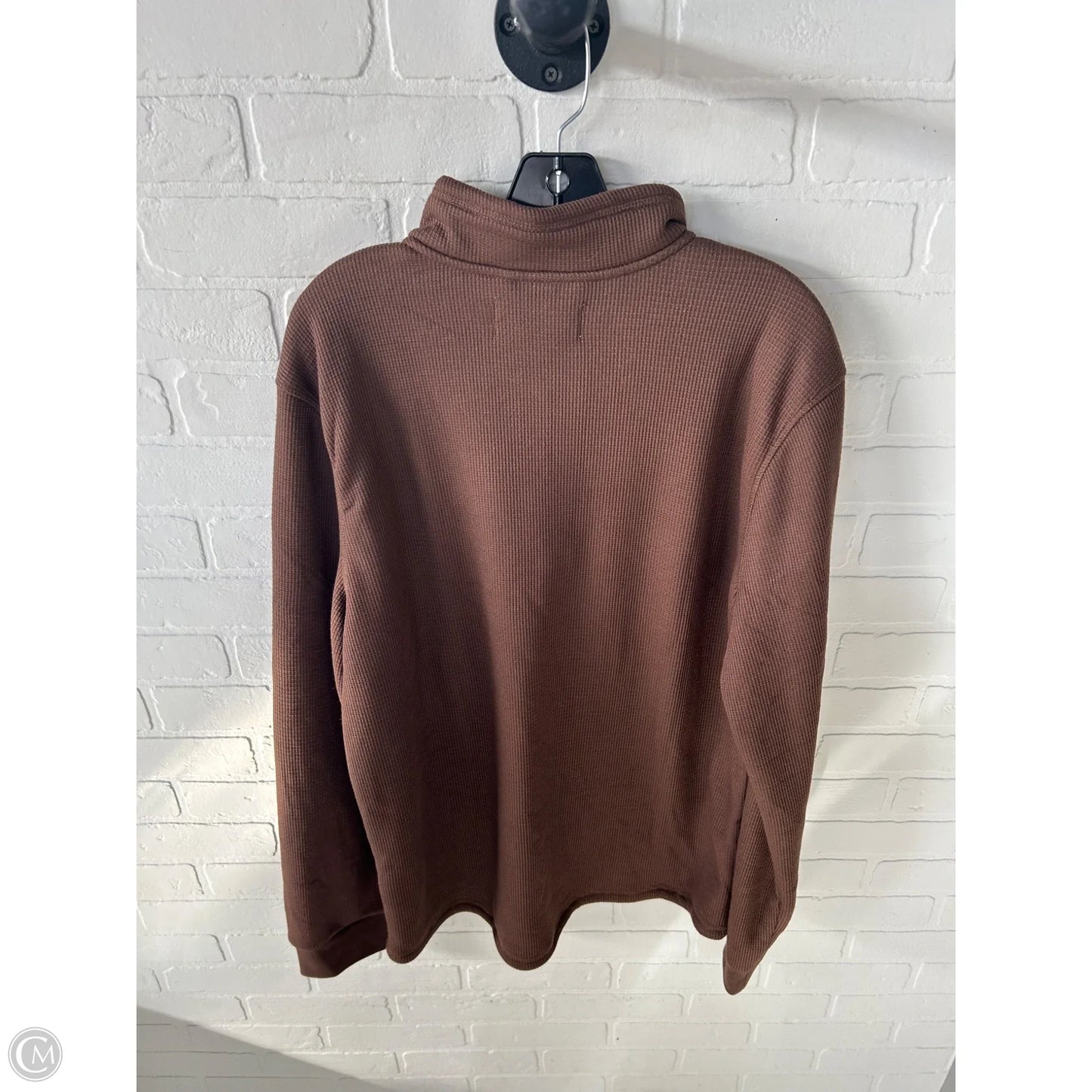 Sweatshirt Collar By Bc Clothing Company In Brown, Size: L