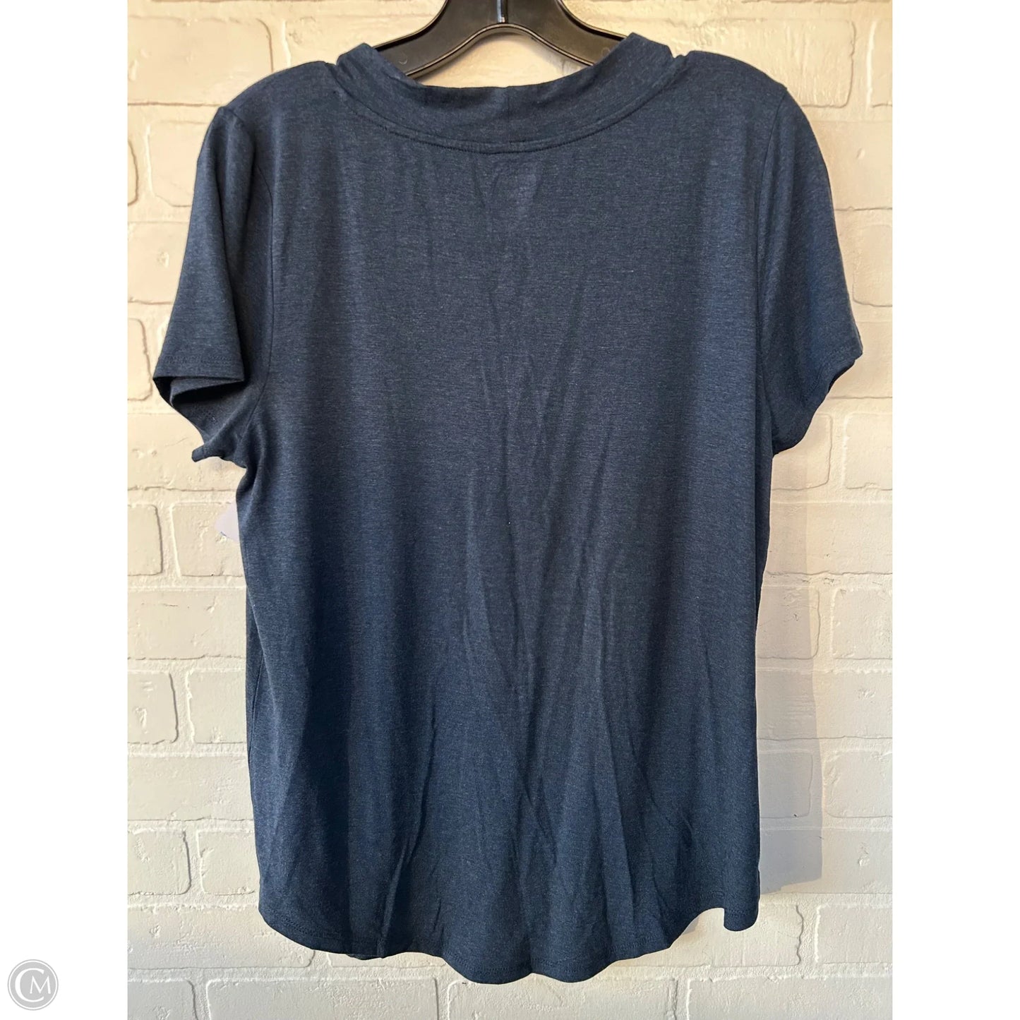 Top Short Sleeve Basic By Market & Spruce In Blue, Size: M
