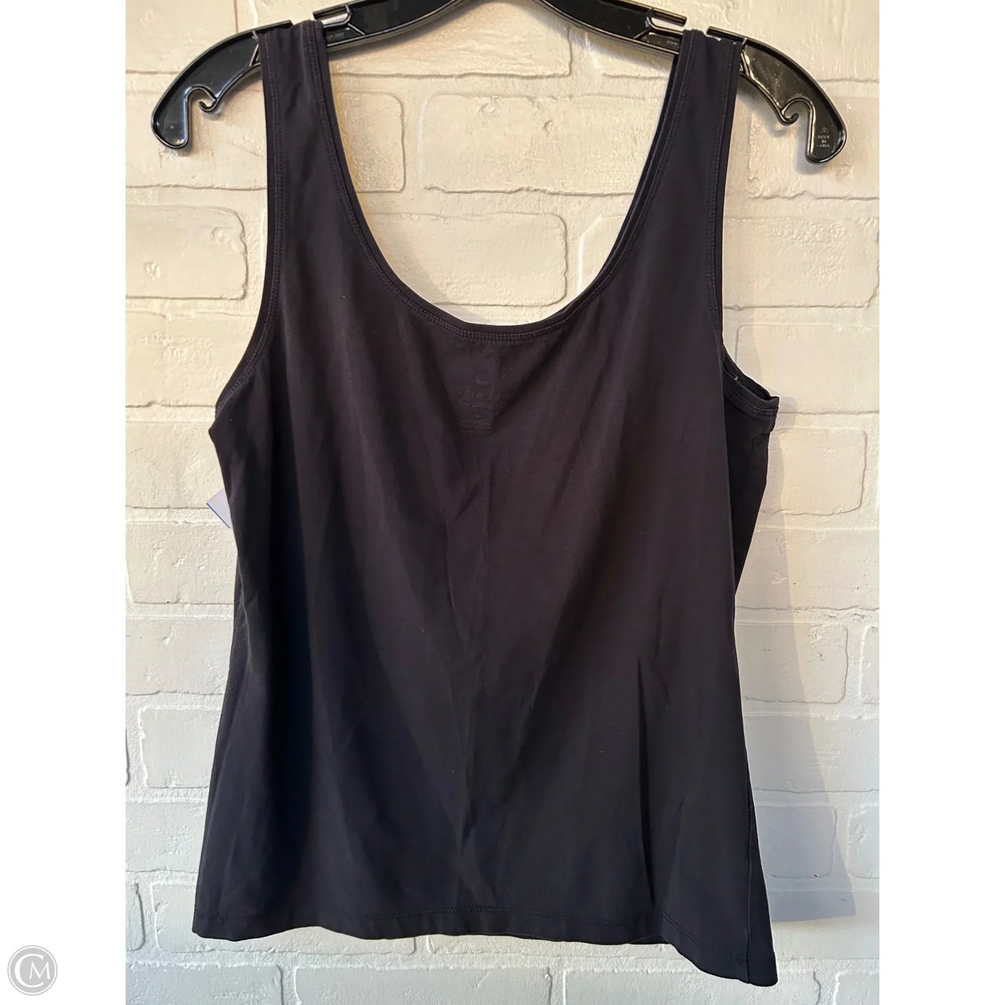 Top Sleeveless Basic By Talbots In Black, Size: M