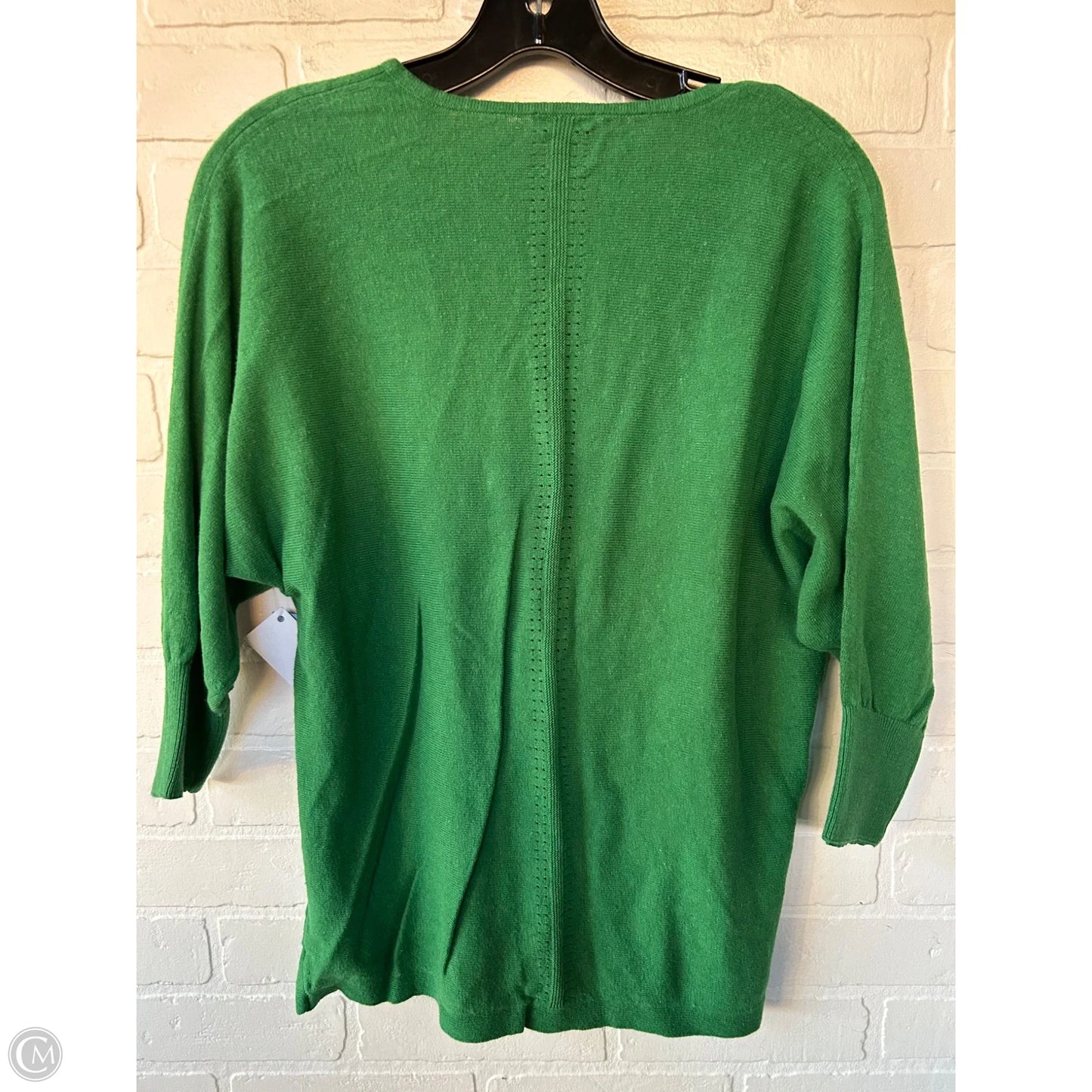 Sweater Short Sleeve By J. Jill In Green, Size: M