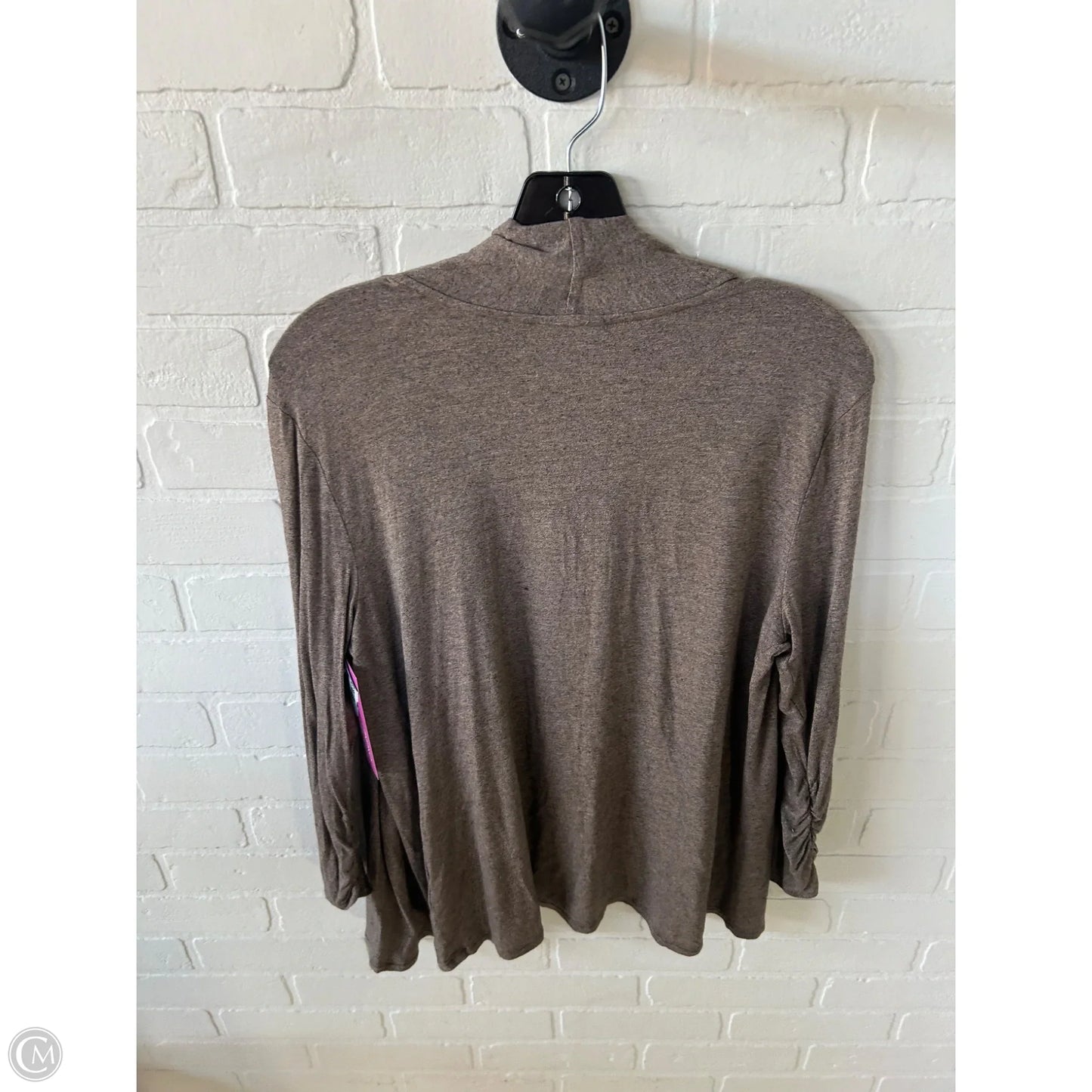 Cardigan By Apt 9 In Tan, Size: M