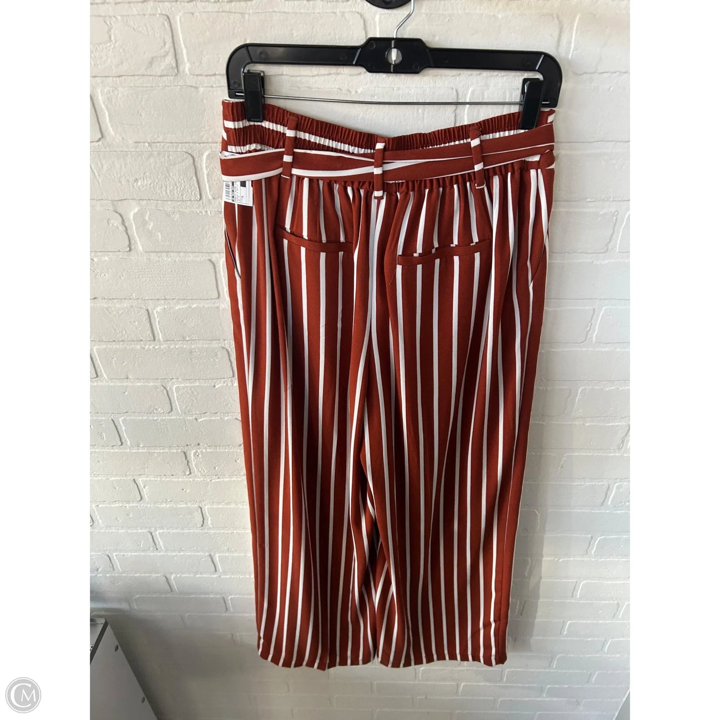 Pants Wide Leg By A New Day In Brown & White, Size: 8