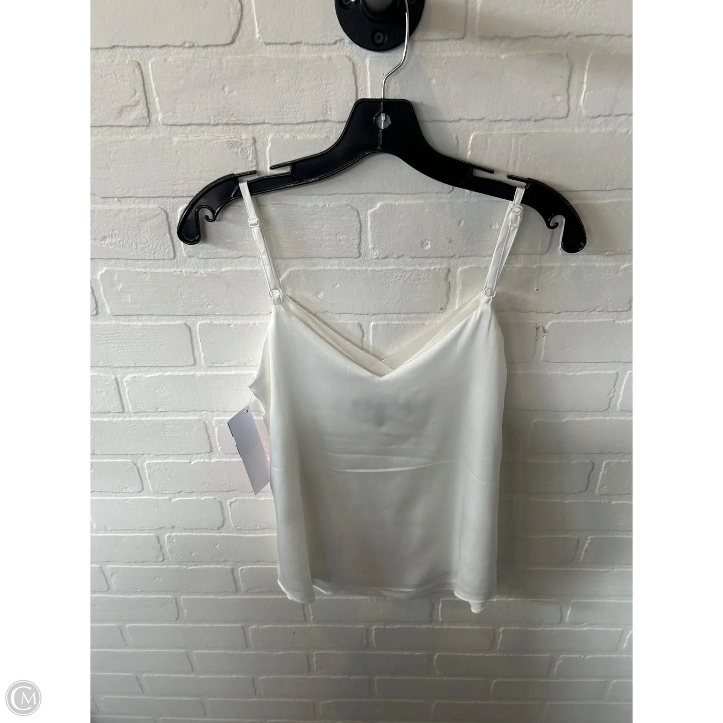 Top Sleeveless Basic By White House Black Market In White, Size: Xxs