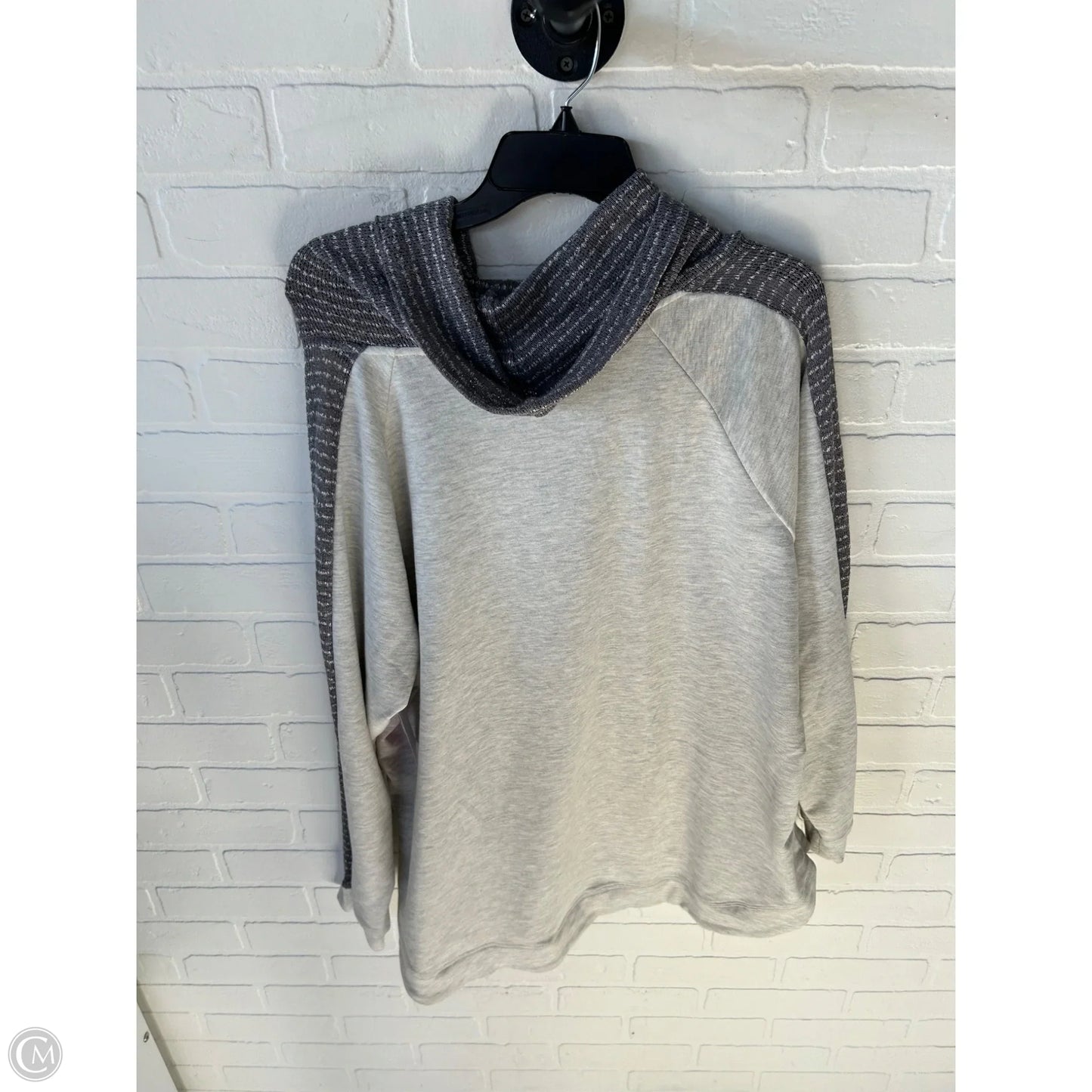 Sweatshirt Collar By Maurices In Grey, Size: 2x