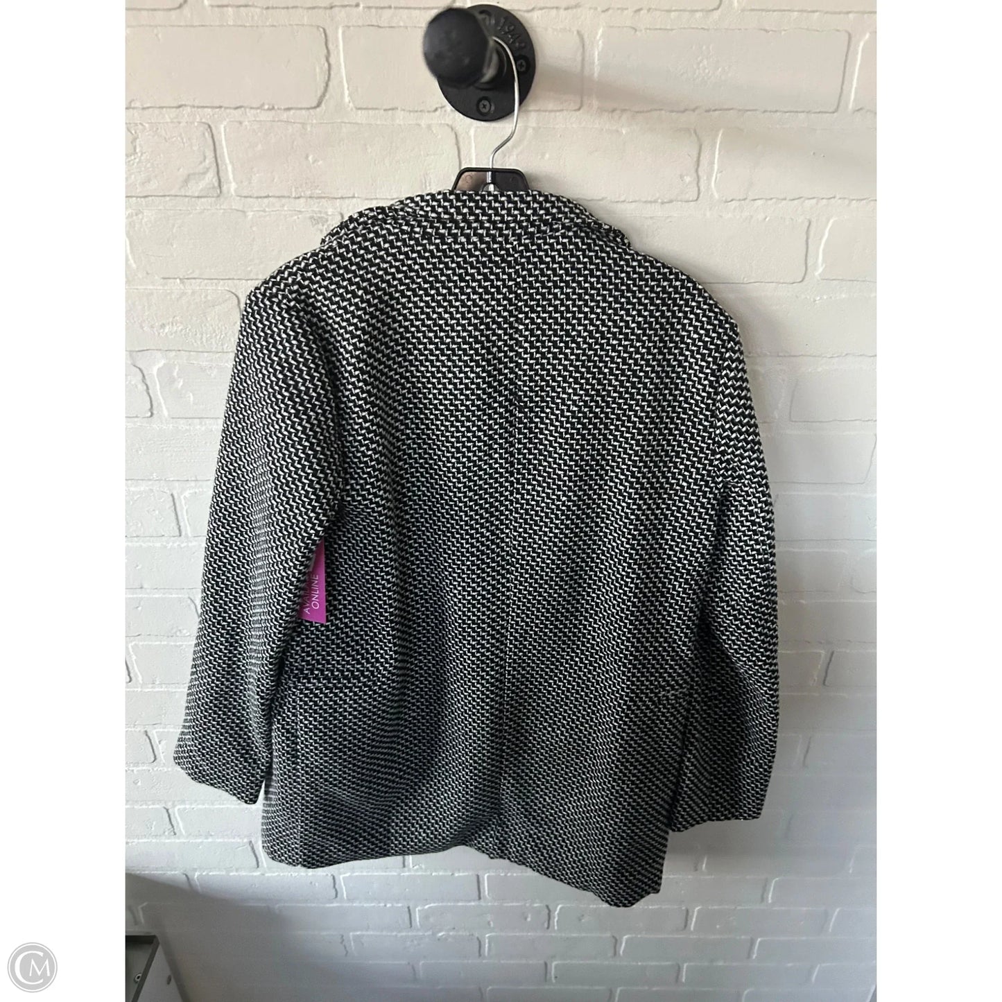 Blazer By Cme In Black & White, Size: Xl