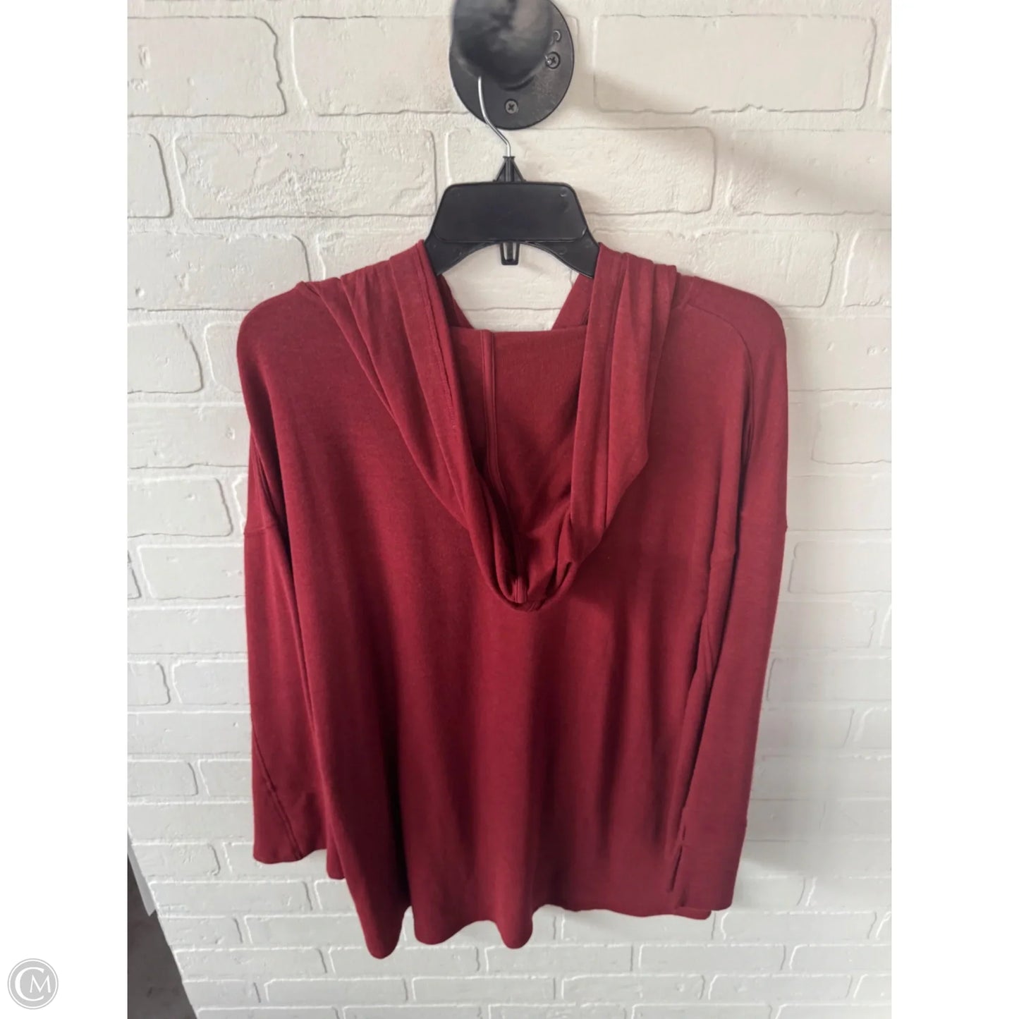 Top Long Sleeve By Soft Surroundings In Red, Size: S