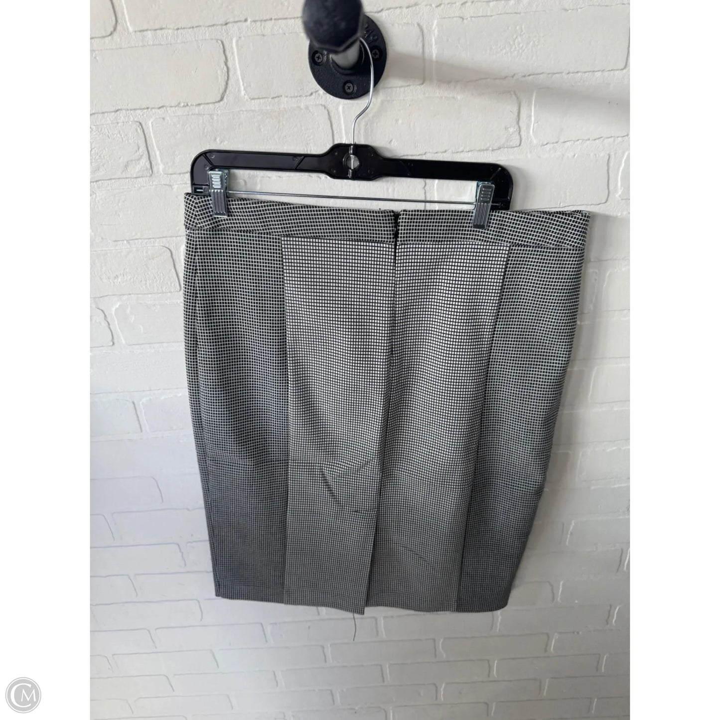 Skirt Midi By Jones New York In Black & White, Size: 12