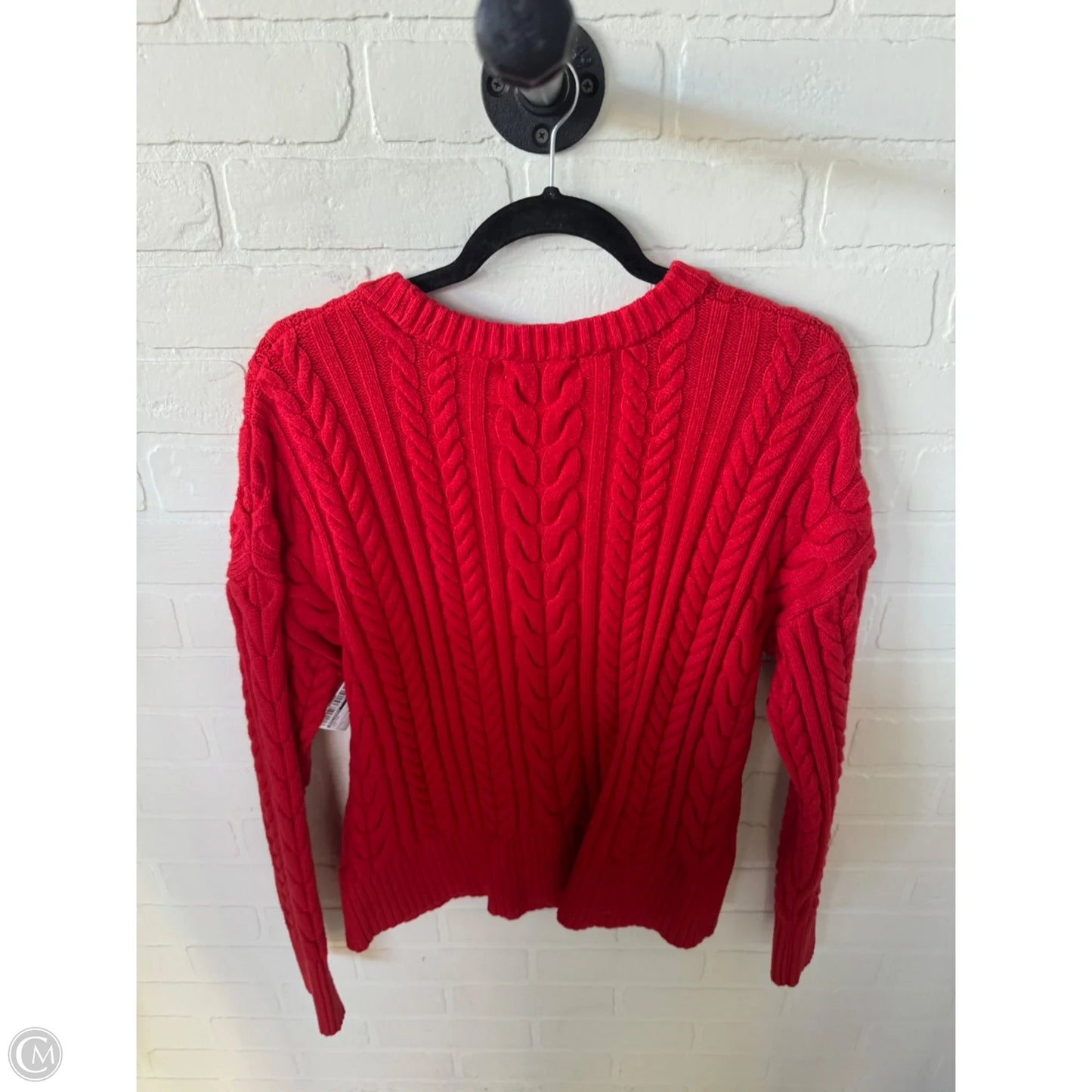 Sweater By Philosophy In Red, Size: L