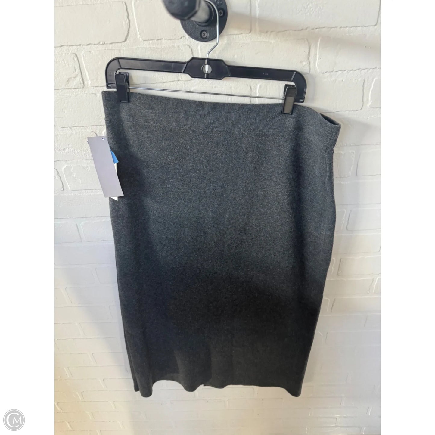 Skirt Midi By A New Day In Grey, Size: 16