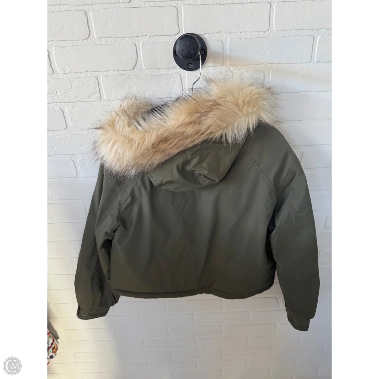 Jacket Puffer & Quilted By Anthropologie In Green, Size: S