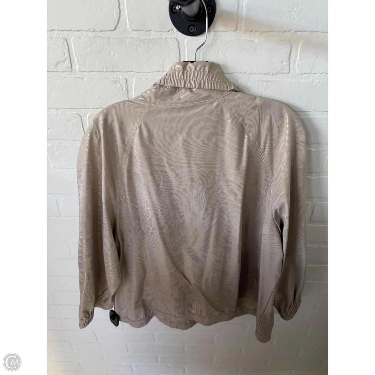 Jacket Other By Zenergy By Chicos In Tan, Size: Xl