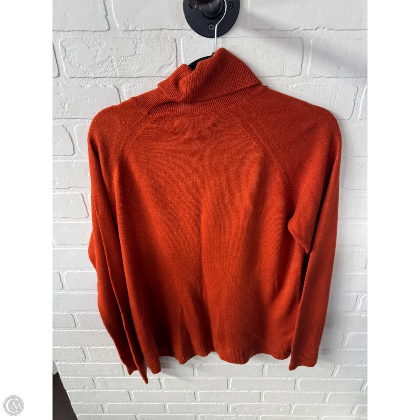 Sweater By Karen Scott In Orange, Size: L